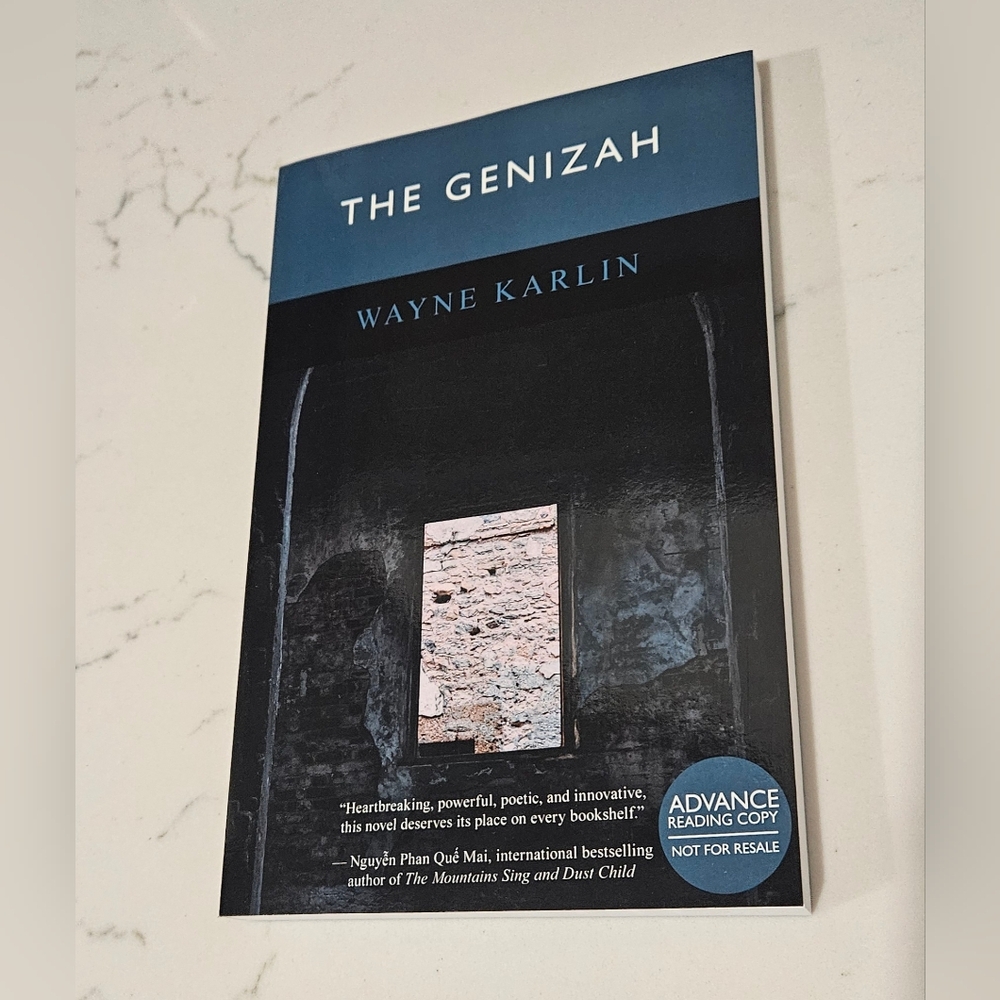 BOGO The Genizah Wayne Karlin Paperback Book Advanced Reader Copy